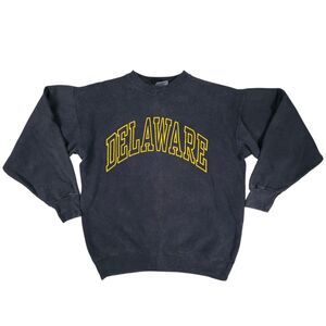 VINTAGE ONEITA DELAWARE CREWNECK SWEATER MENS MEDIUM M